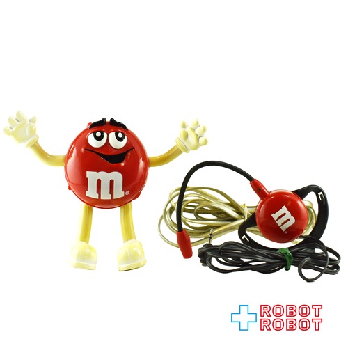 M&M's エムアンドエムズ レッド ハンズフリーヘッドセット 企業物