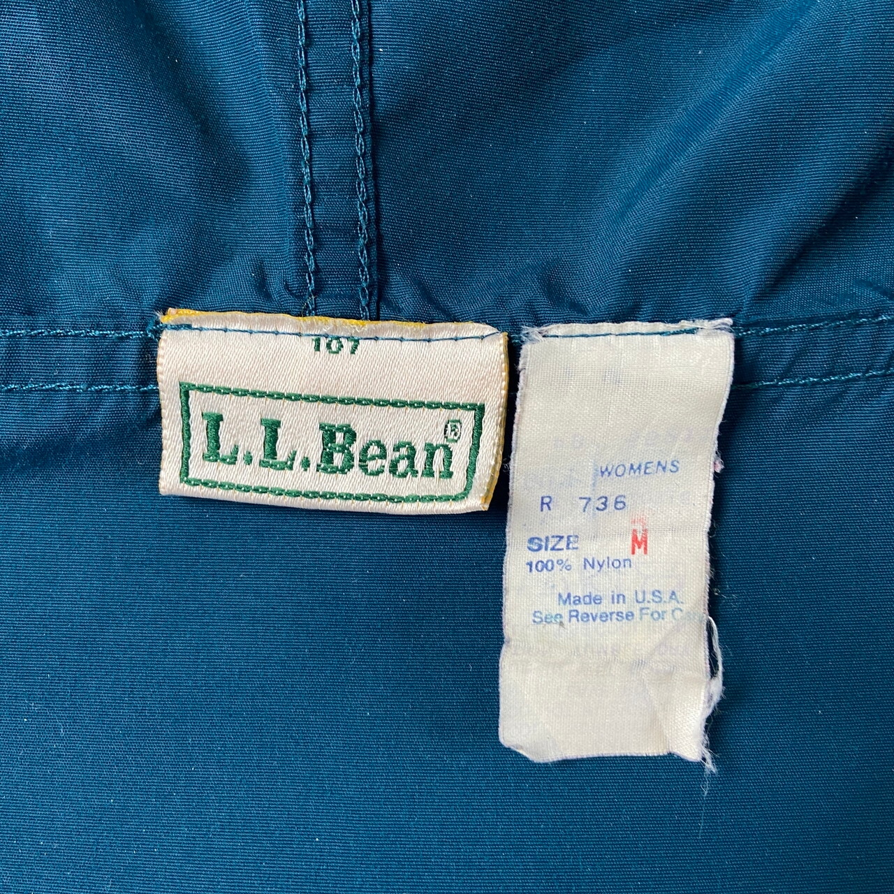90年代 USA製 L.L.Bean エルエルビーン チロリアンテープ ナイロン 