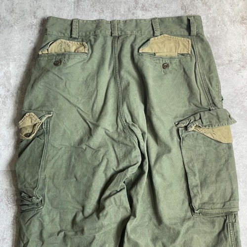 50s フランス軍 実物 m47 空軍モデル pants 1956年 92-XL 詳細写真9