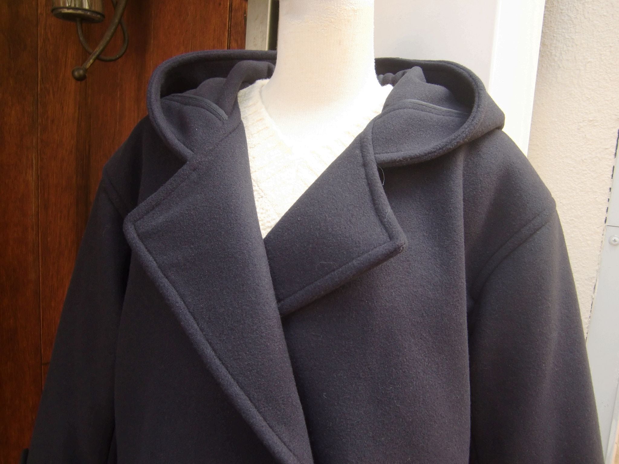 Munich ：マイクロシープダブルジャージダッフルコート | Blanco