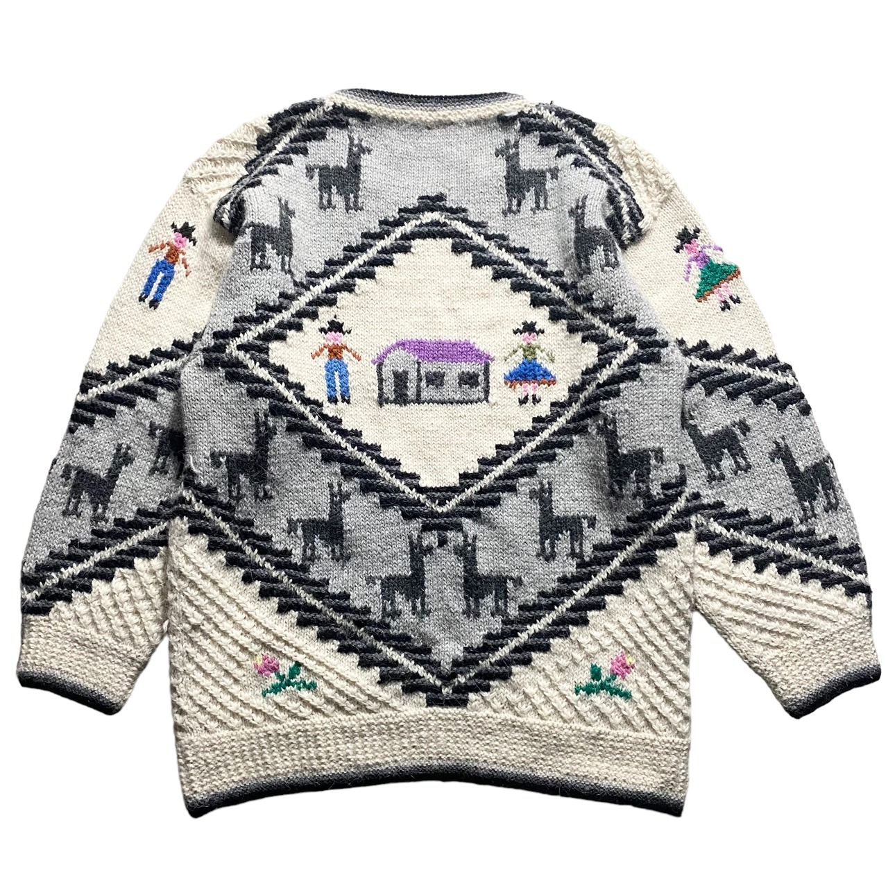 vintage Peru knit sweater “native”