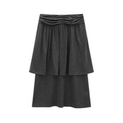 Voile Tiered Midi Skirt F0585