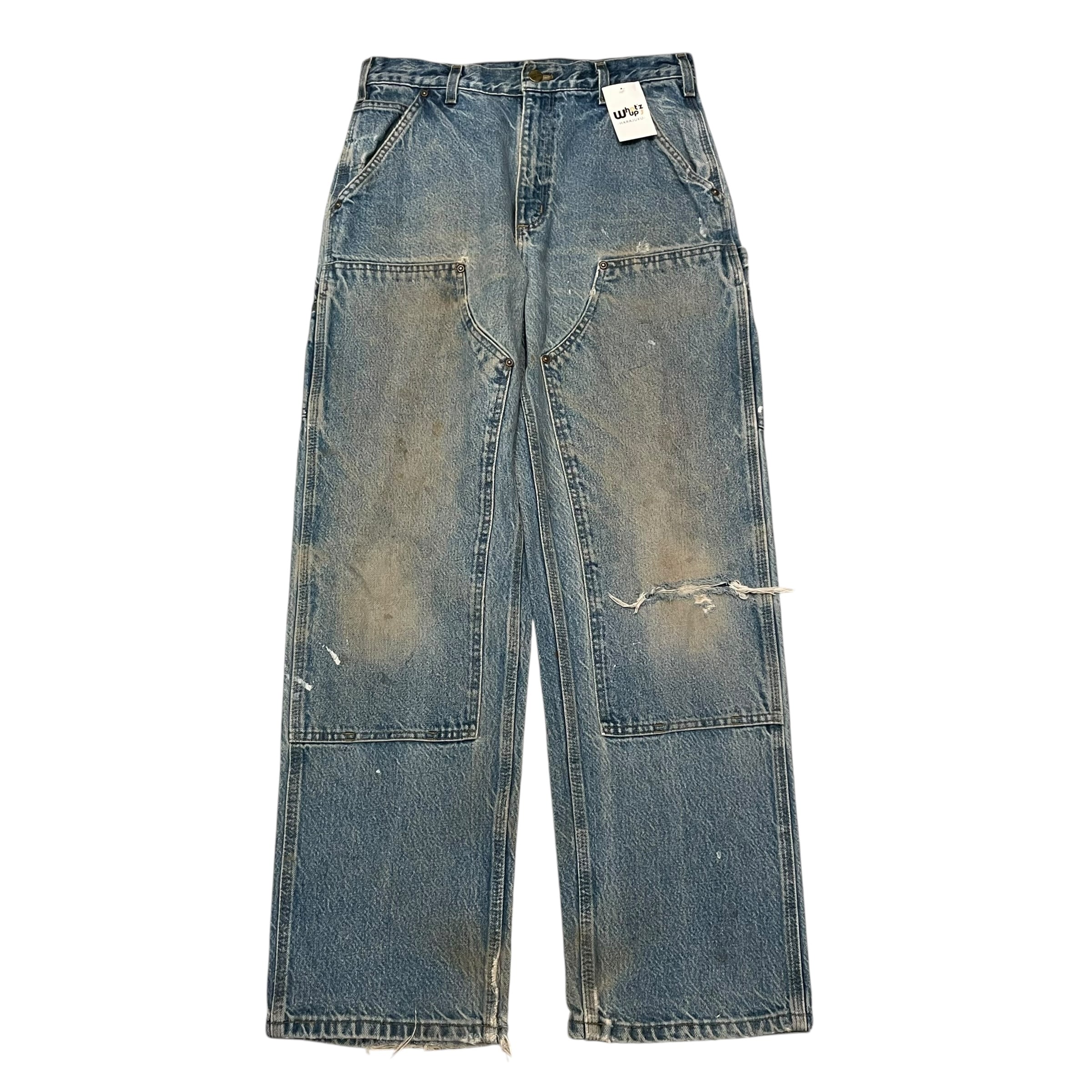②2006s Carhartt double knee denim pants