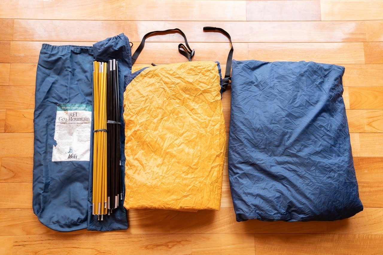 ビンテージテント REI Geo mountain2