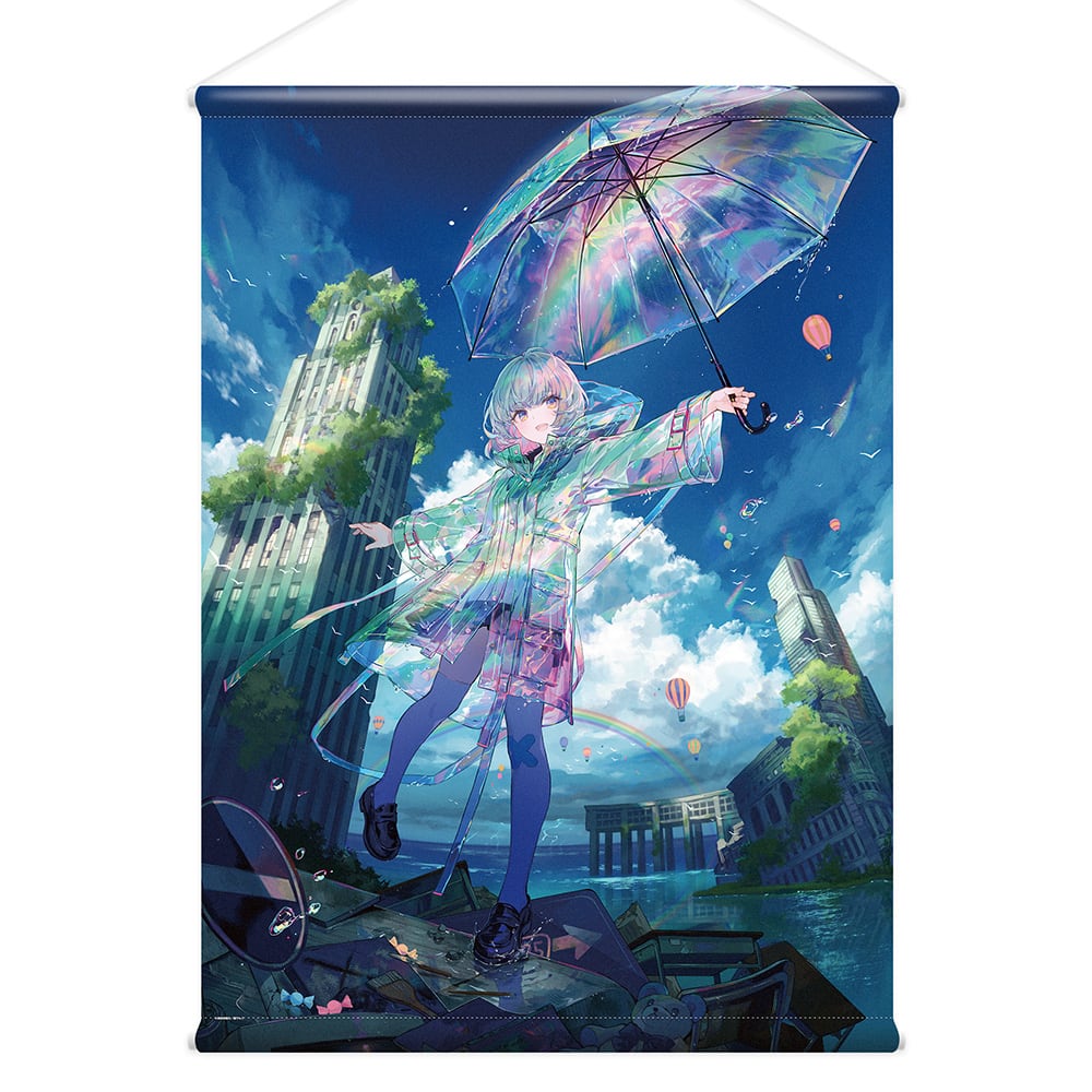 Y*i様 カカオ・ランタン　絵師100人展 15　メタルアートプレート 絵師100人展 15」メタルアートプレート カカオ・ランタン「闇去りし光