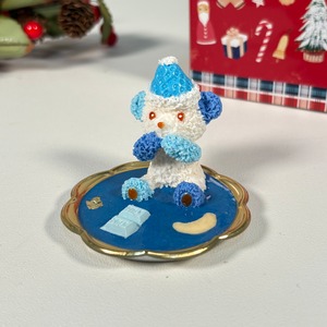 レアくまサンタバークチョコアクセサリートレイ