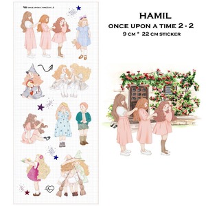 HM240B HAMIL ハミル 【ONCE UPON A TIME 2-2】マット 透明 ステッカー