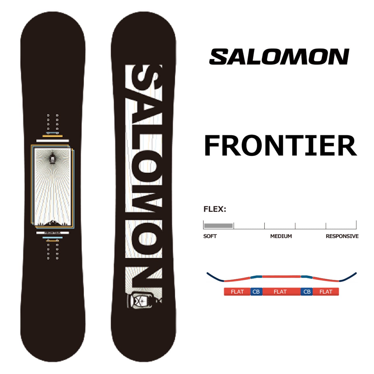 23-24年モデル SALOMON .『 FRONTIER 』. サロモン . フロンティア 