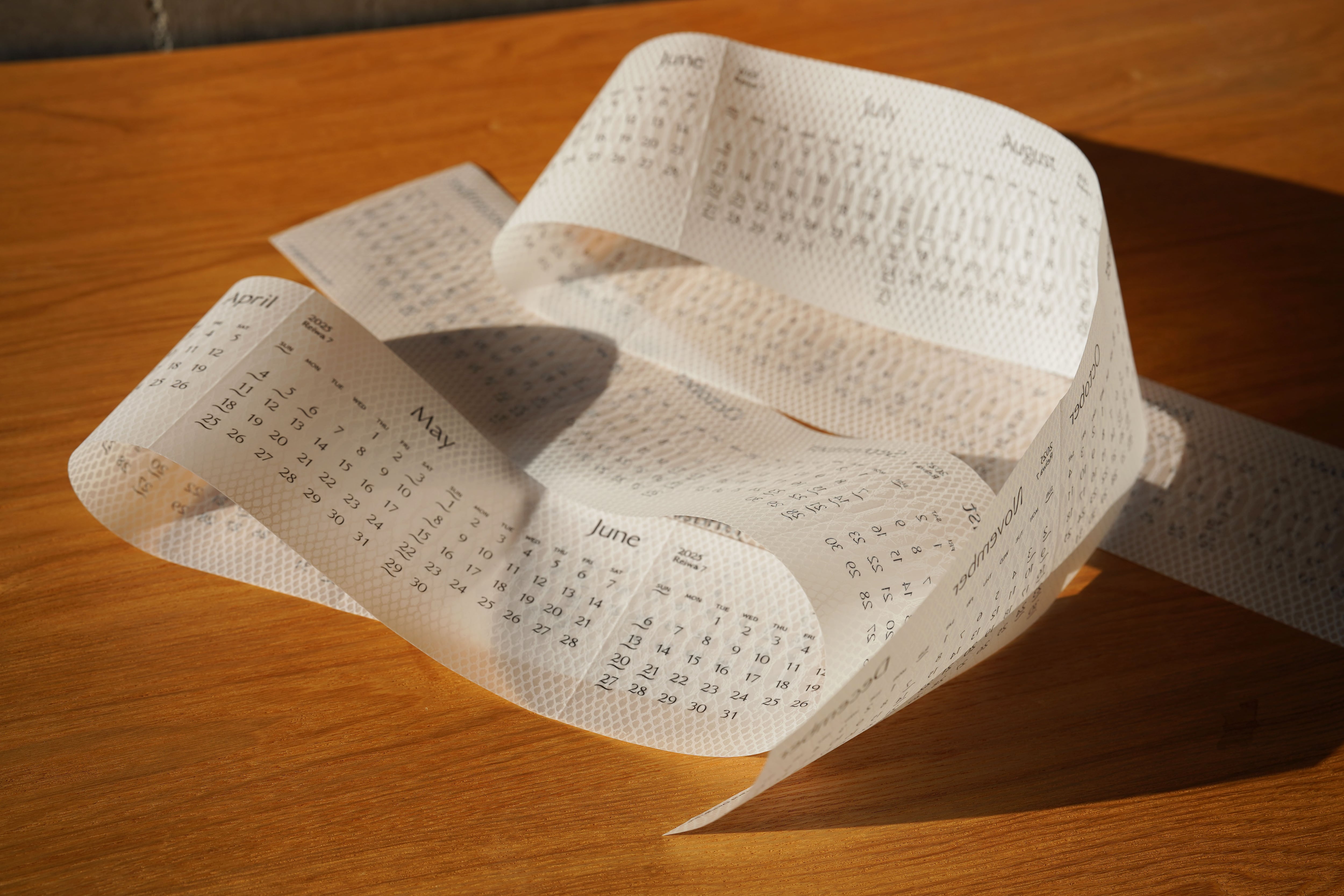 開運！ 蛇の抜け殻カレンダー2025 | -ness brand store