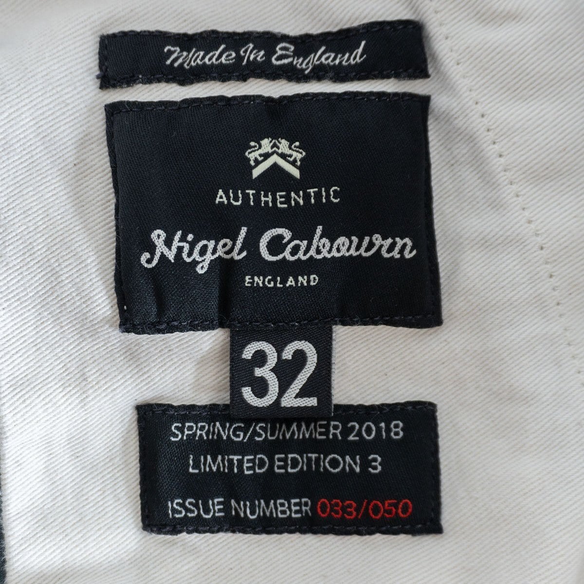 美品】NIGEL CABOURN AUTHENTIC LINE【 LE3 Sean Flynn Fatigue Pants