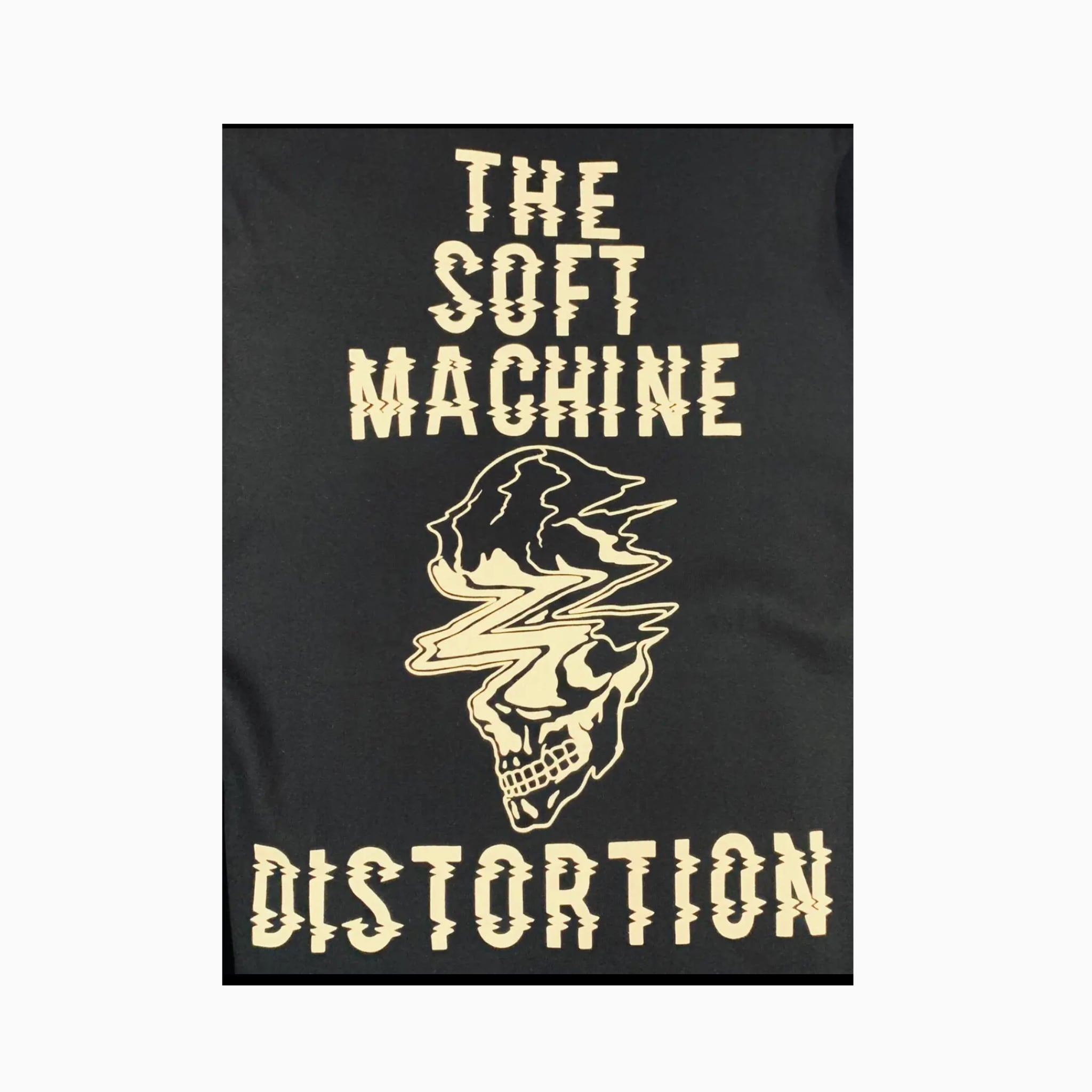 SOFTMACHINE】ソフトマシーン DISTORTION S/S T shirts(BLACK) Tシャツ
