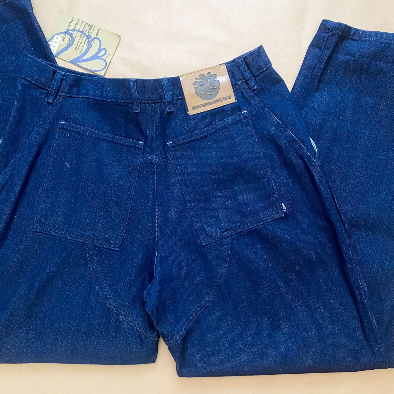 "N.O.S." DOPE Wide Baggy Denim Pants