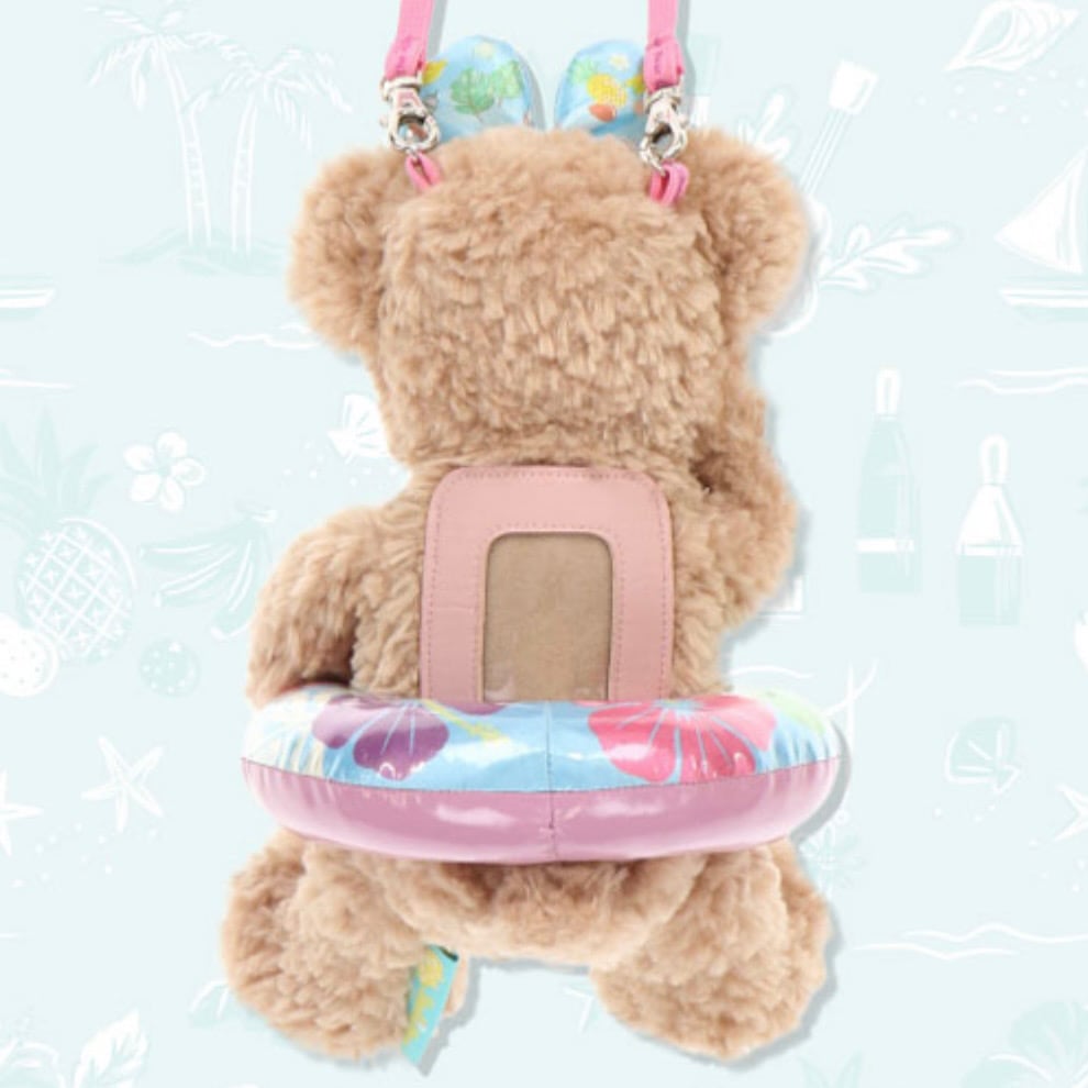 シェリーメイ パスケース ぬいぐるみ サニーファン 浮き輪 ダッフィー&フレンズ ディズニーシー 公式 ダッフィー サニーファン2021 グッズ 夏のイベント