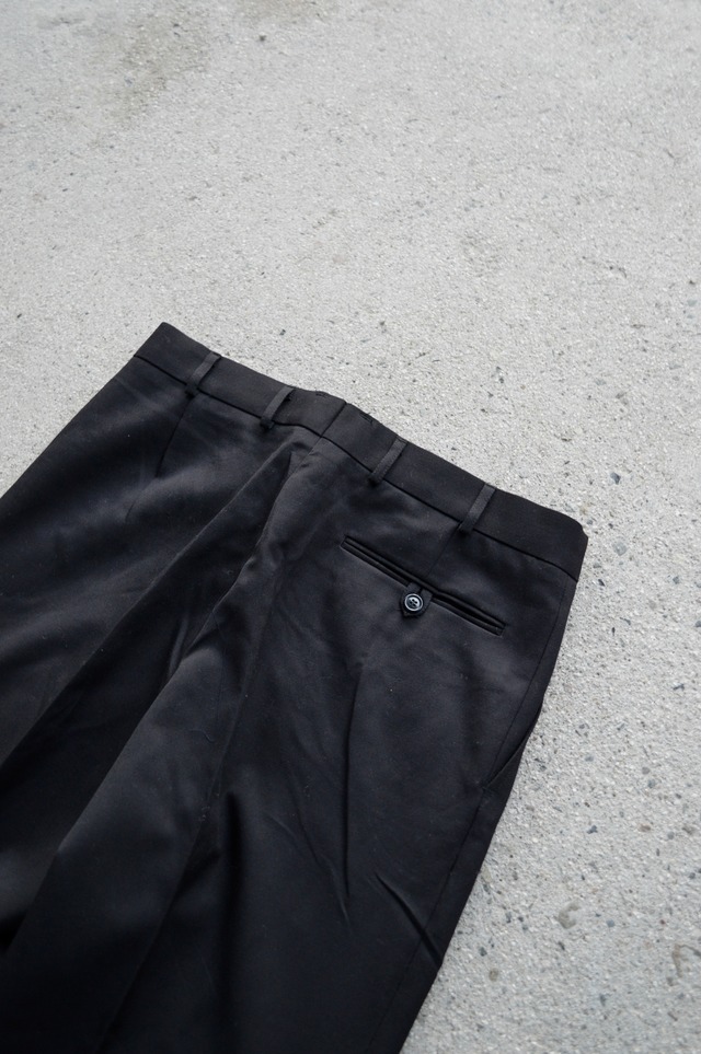 Royal Navy 00s No.3 Dress Wool Trousers Dead Stock イギリス海軍 ウールスラックス ブラック
