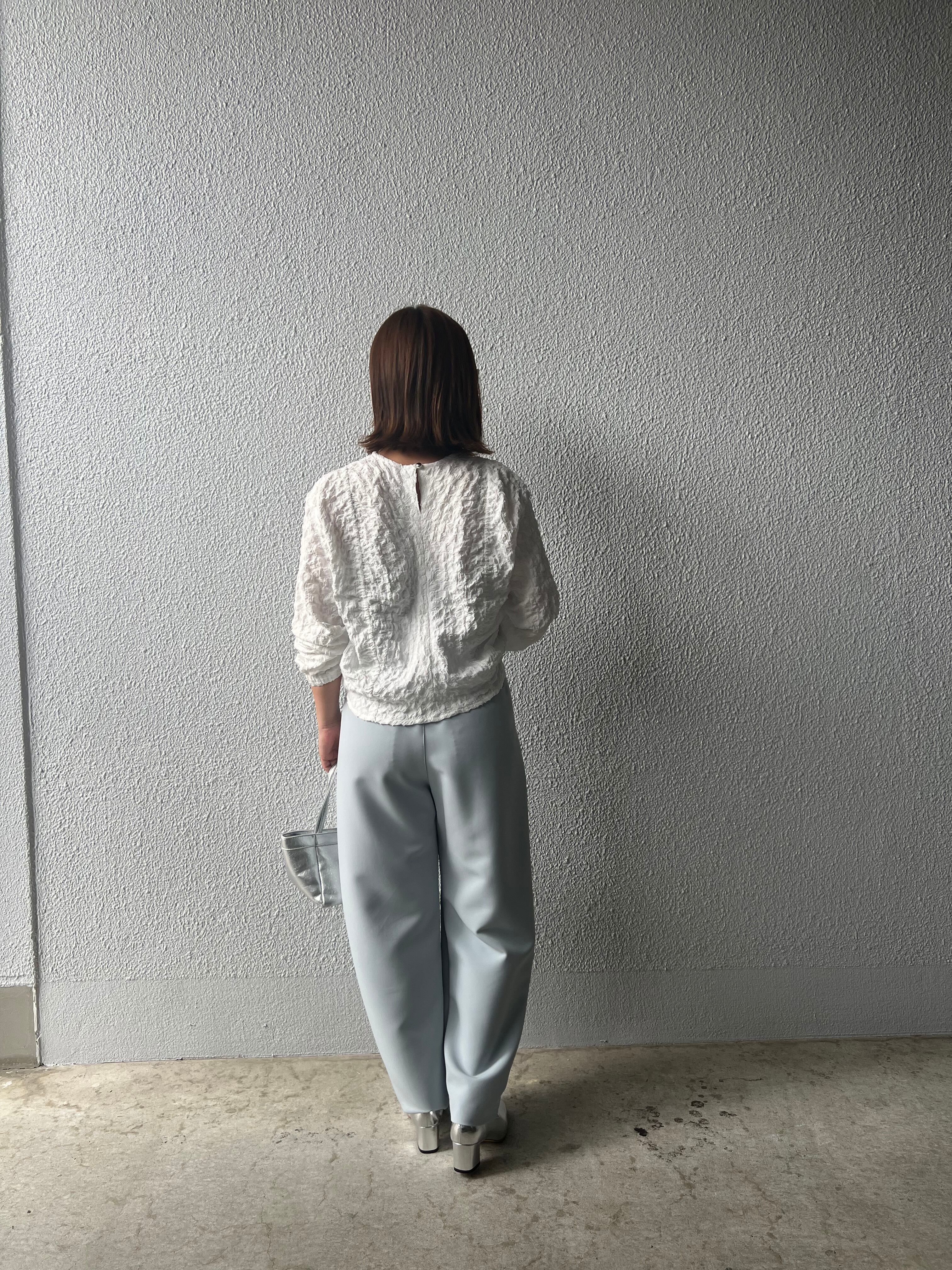 【PASSIONE】タック入りカーブパンツ 516601