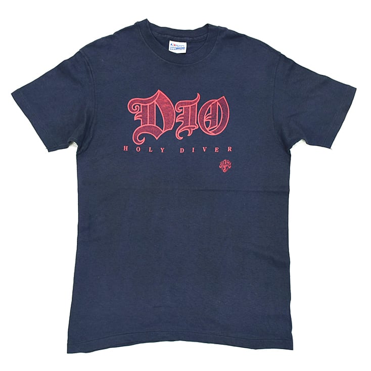 80'S DIO ディオ HOLY DIVER PROMOTION ヴィンテージTシャツ 【L】 @AAB1353