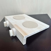 卓上ままごとキッチン (丸型・無塗装)