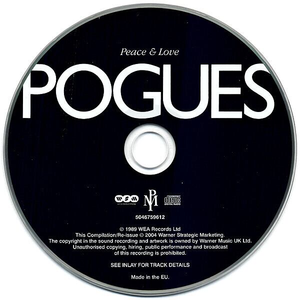 THE POGUES/Peace＆Love+6 | RECORD SHOP CONQUEST/レコードショップ ...