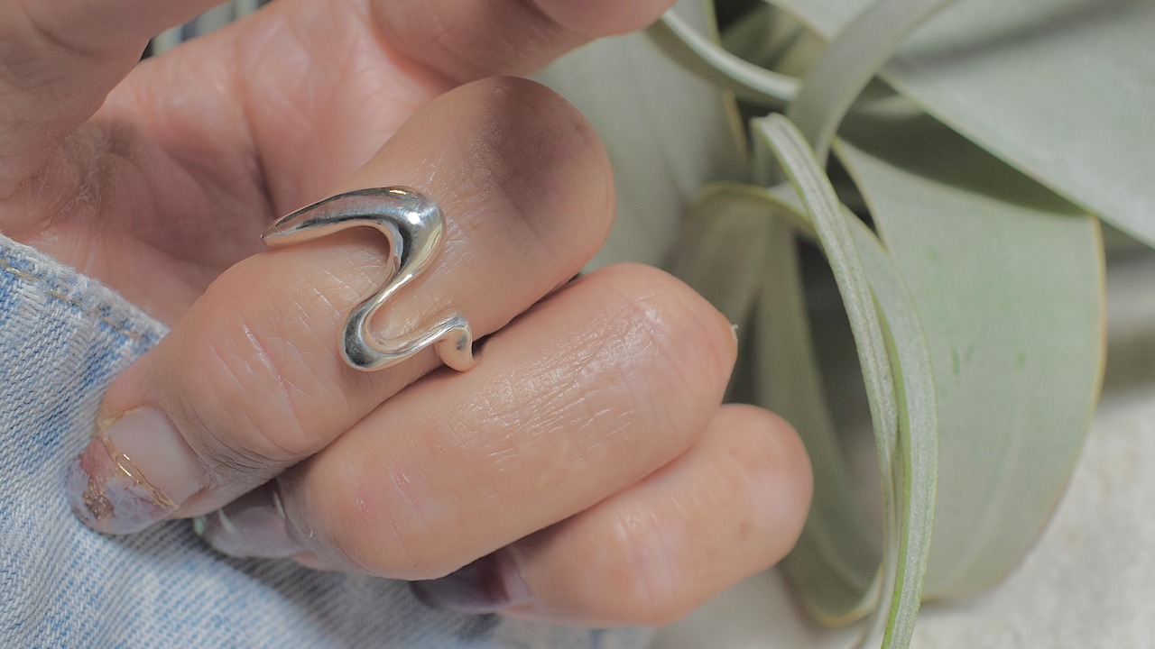 Wave ring《silver925》【受注製作】