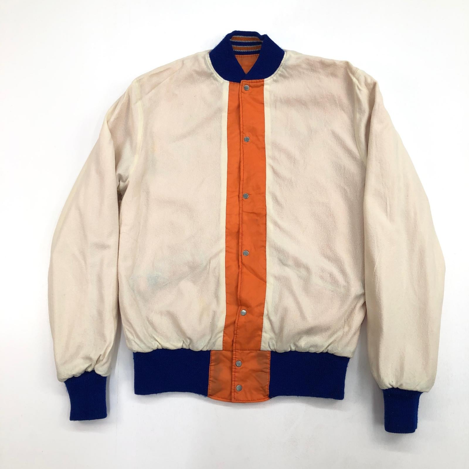 TROPHY JACKETS 80年代 USA製 ナイロンジャケット オレンジ サイズ：M