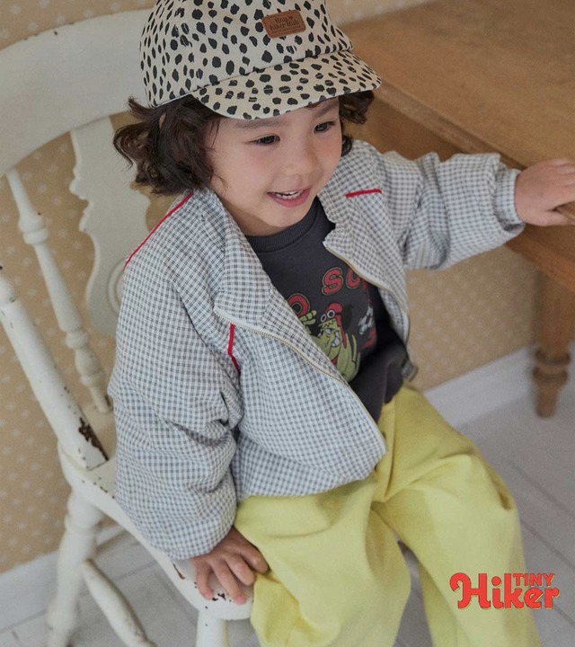 《送料無料》予約:ユニークレオパードキャップ【TinyHiker】