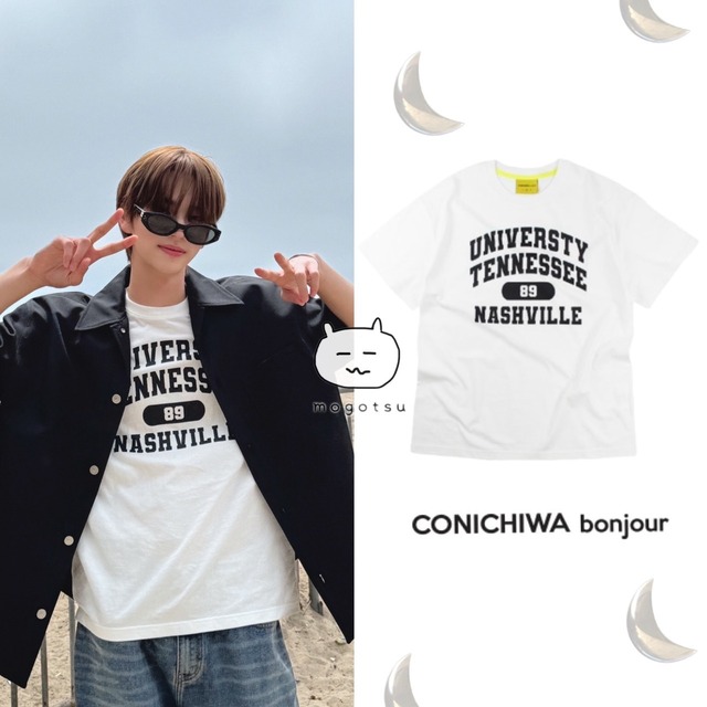 ★TWS シンユ 着用！！【CONICHIWA BONJOUR】VT Unibe T-Shirt