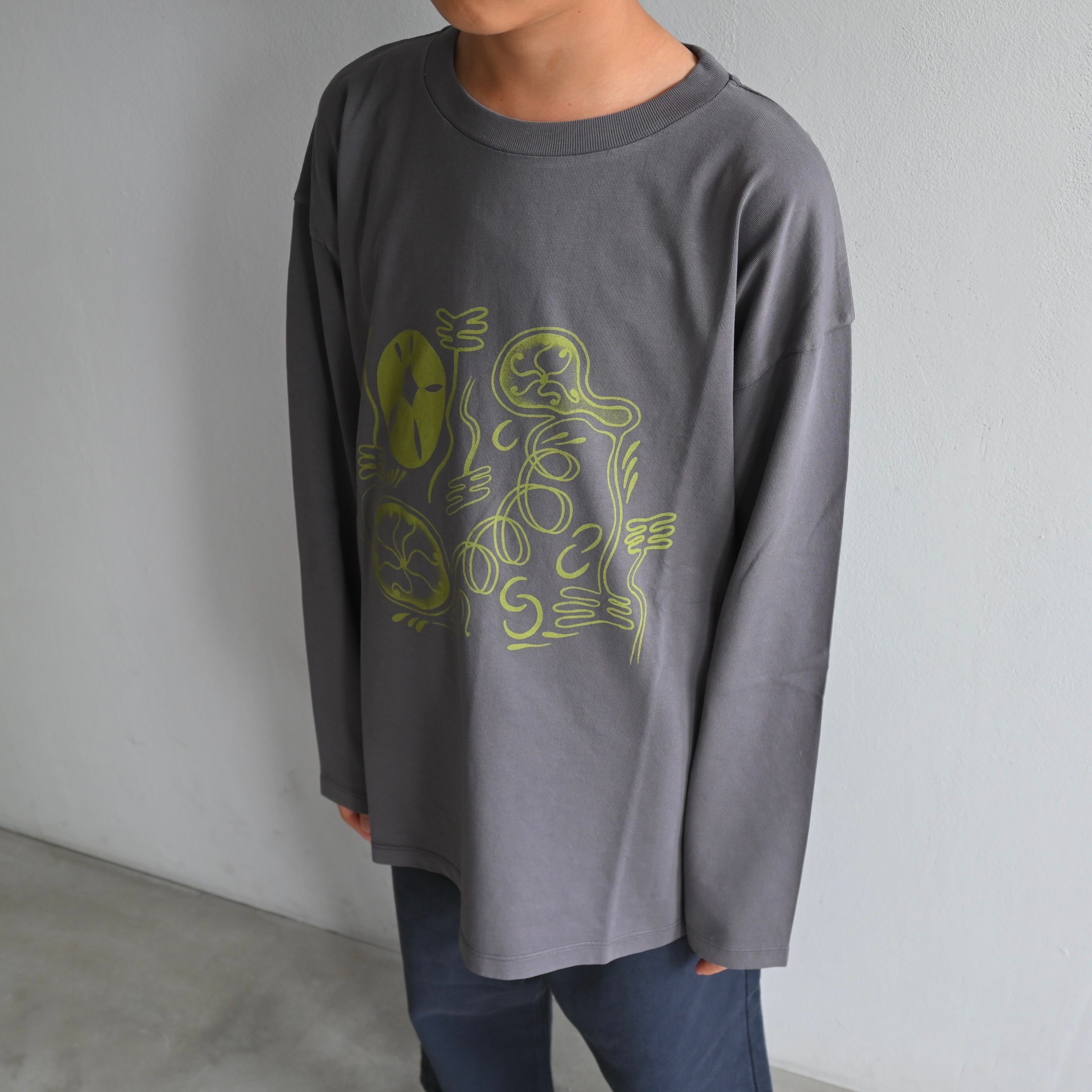 main story 2024AW》Big Tee / Plum Kitten / 4Y | cirkel mote