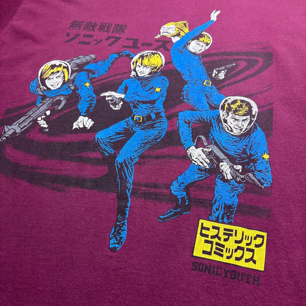 vintage SONIC YOUTH music tee “ヒステリックコミックス”
