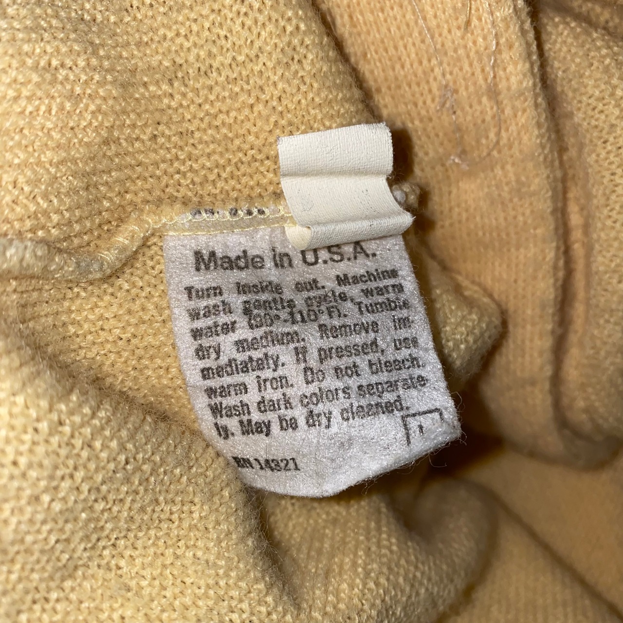 vintage CHRISTIAN DIOR acrylic cardigan