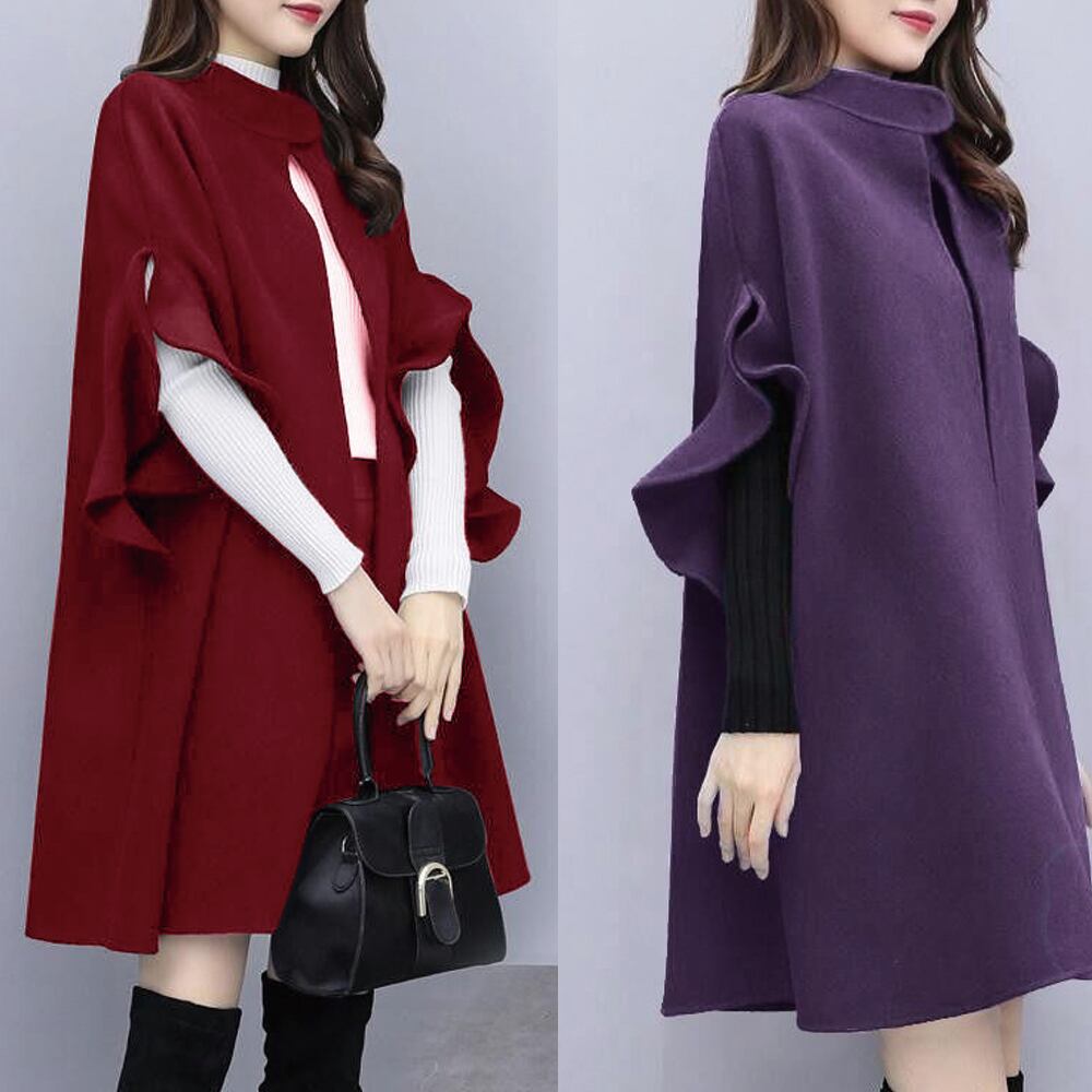 即納&送料無料】 カラーポンチョコート レディース ポンチョ lit-265