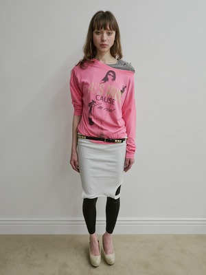 [SCULPTOR] Urban Muse Tee Acid Pink 正規品 韓国ブランド 韓国通販 韓国代行 韓国ファッション スカルプター 日本 店舗
