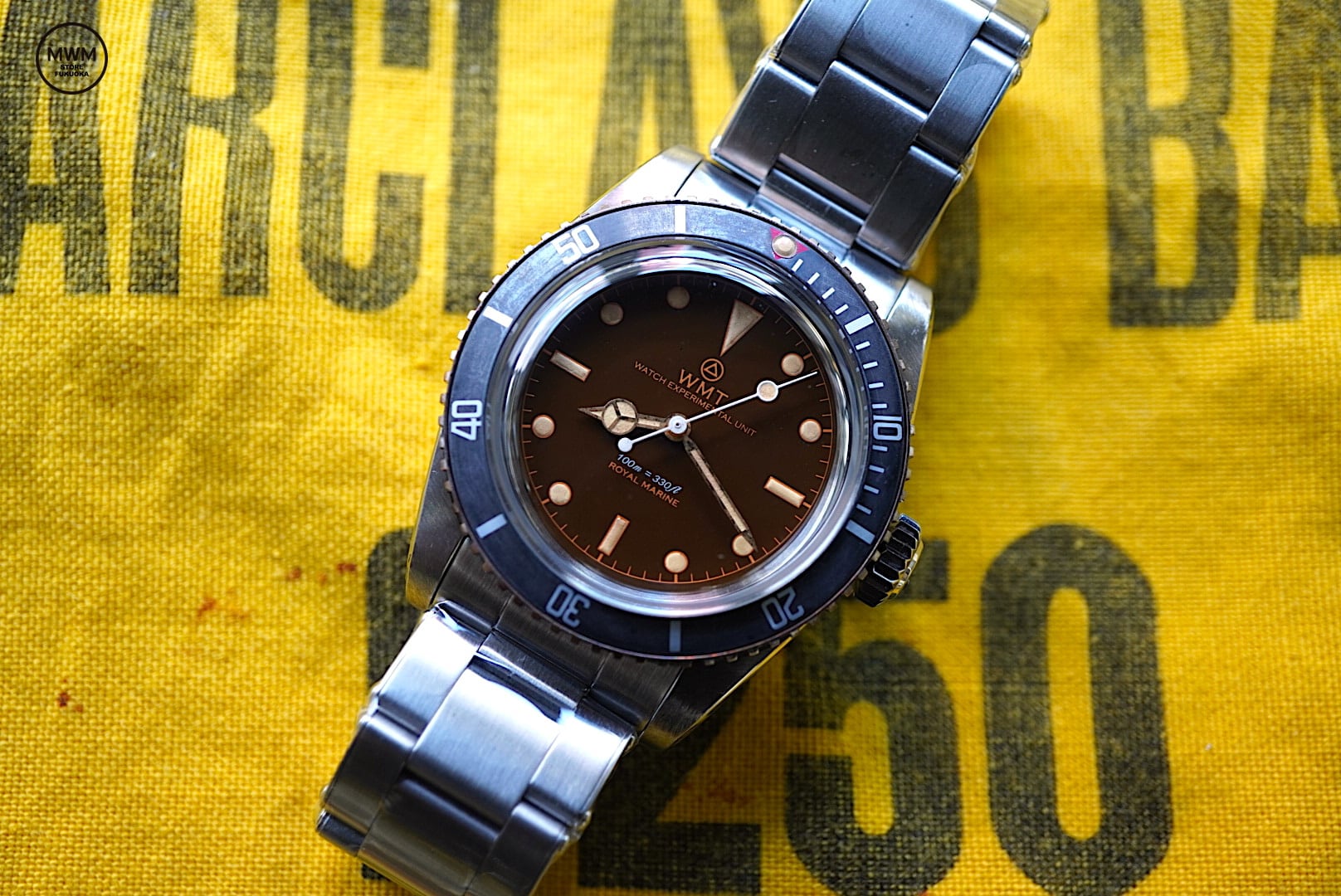 WMT Sea Diver – All Aged With Brass Bezel / Tropical Dial Edition