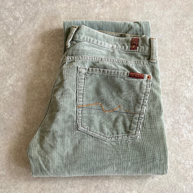 Corduroy Flare Pants  W32 L32.5  Made in USA　H689
