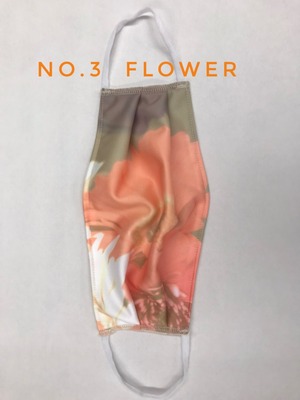 SK8easyウォッシャブル抗菌防臭ファッションフォトマスクNO.3 FLOWER 