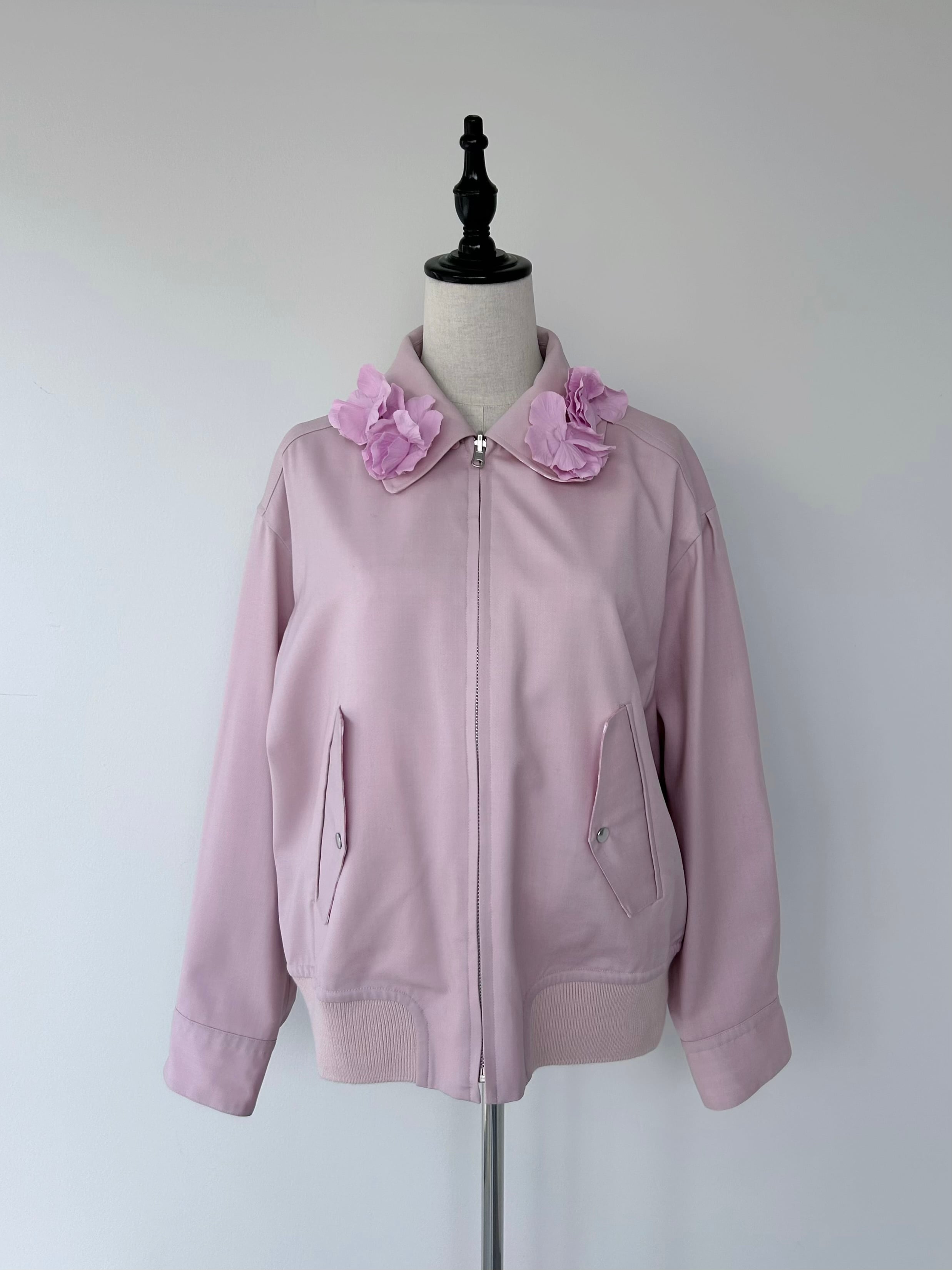 MUVEIL リバーシブルウィングトップウールブルゾン | KOKO