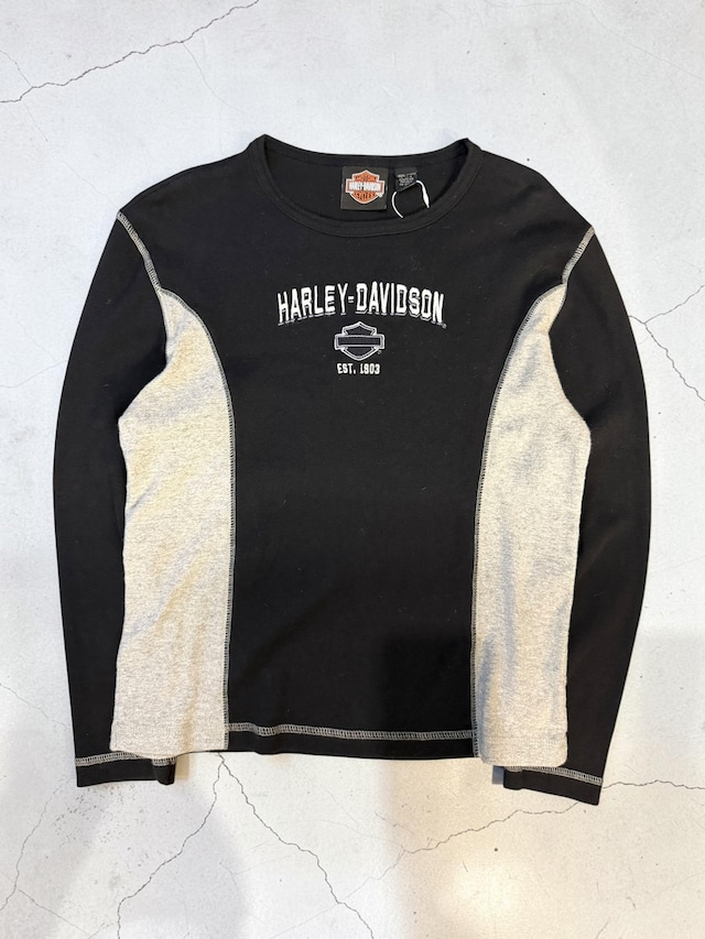 Harley-Davidson Embroidered Logo Long Sleeve Shirt S Harley-Davidson Embroidered Logo Long Sleeve Shirt S
