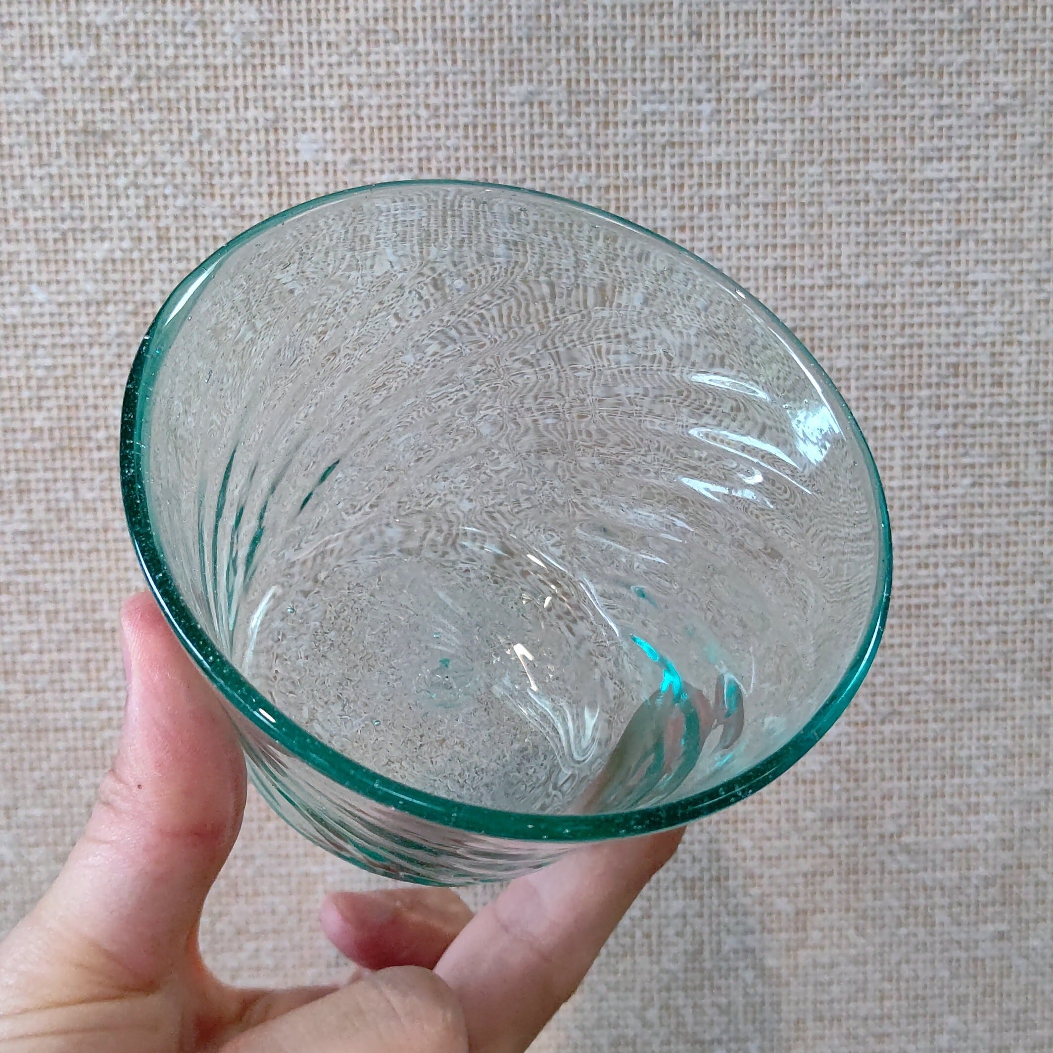吹きガラス　小鉢　倉敷ガラス