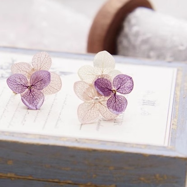 double color flower pierce<a1622>