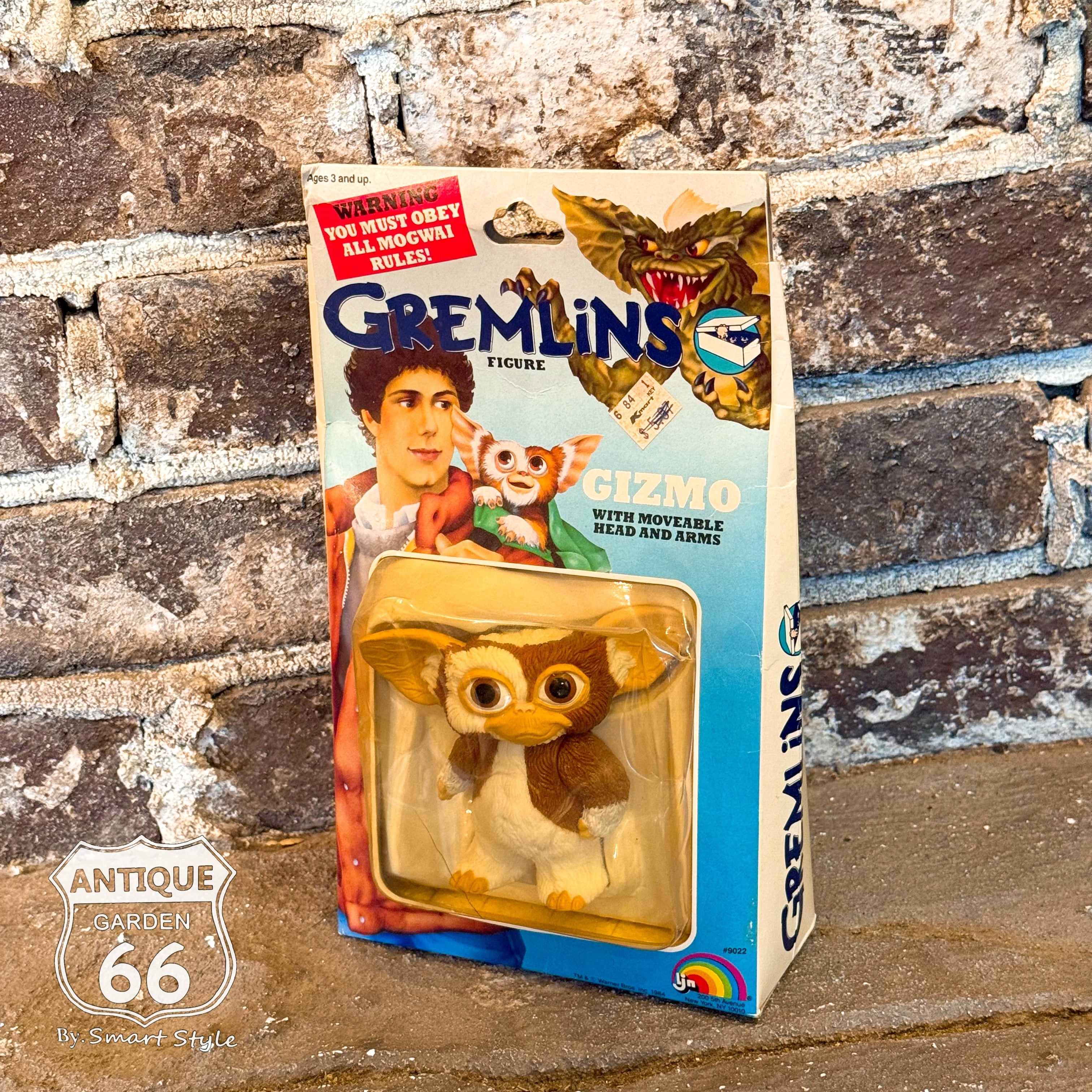 グレムリン　ギズモ　フィギュア　ビンテージ グレムリン 1984's ギズモ LJN ヴィンテージ ポージング
