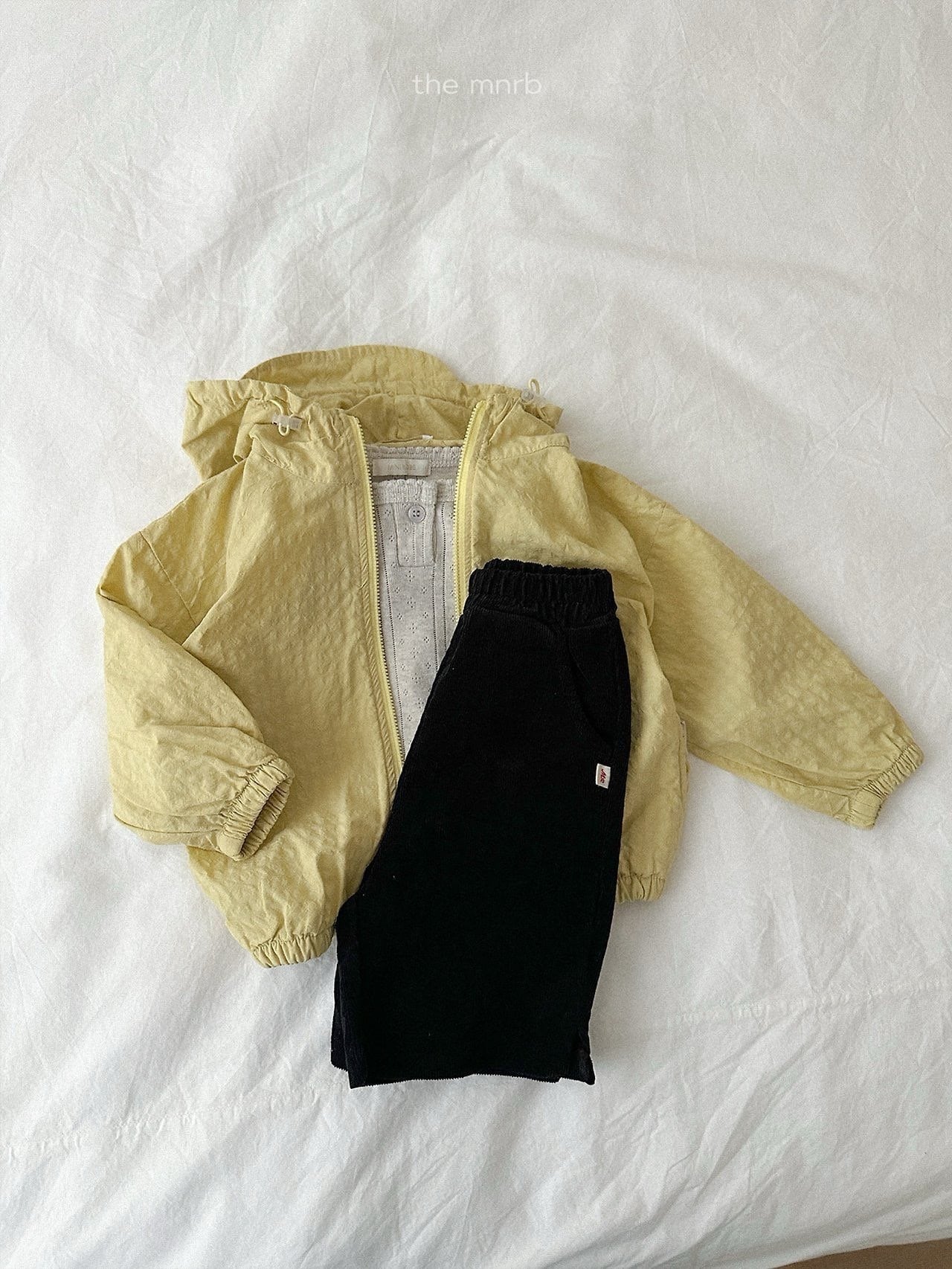 送料無料【予約】/ ストリーングフードジャンパー / minirobe