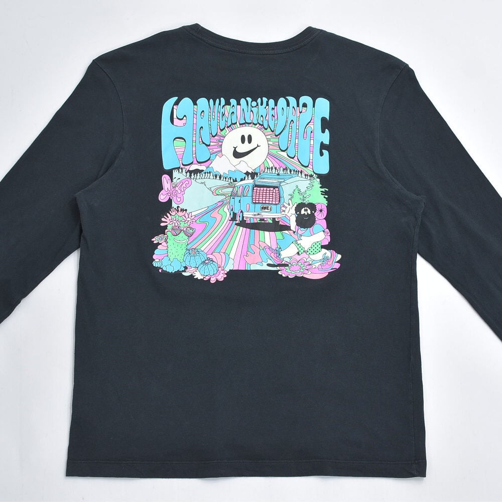 20s NIKE ナイキ ポップ グラフィック デザイン ロングスリーブ T