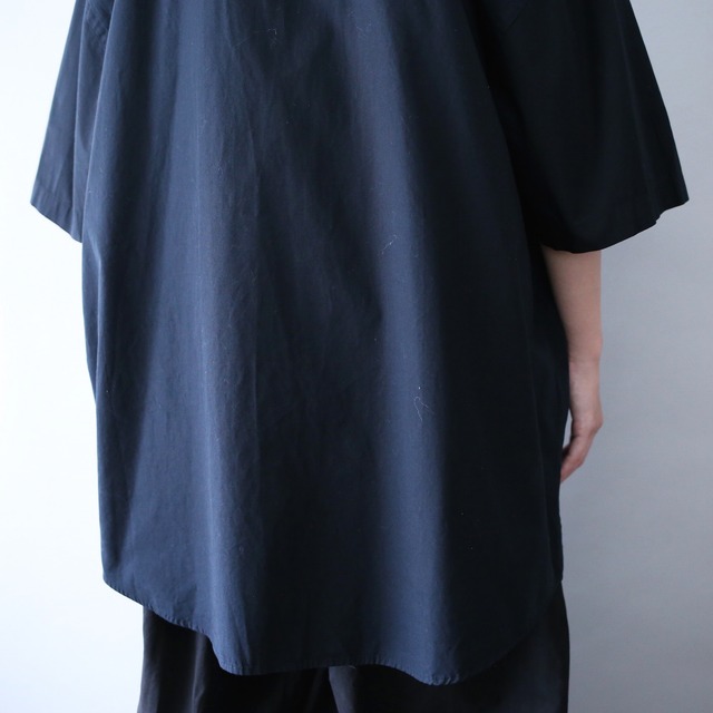 "刺繍" special pattern street culture mix XXXL over silhouette h/s shirt