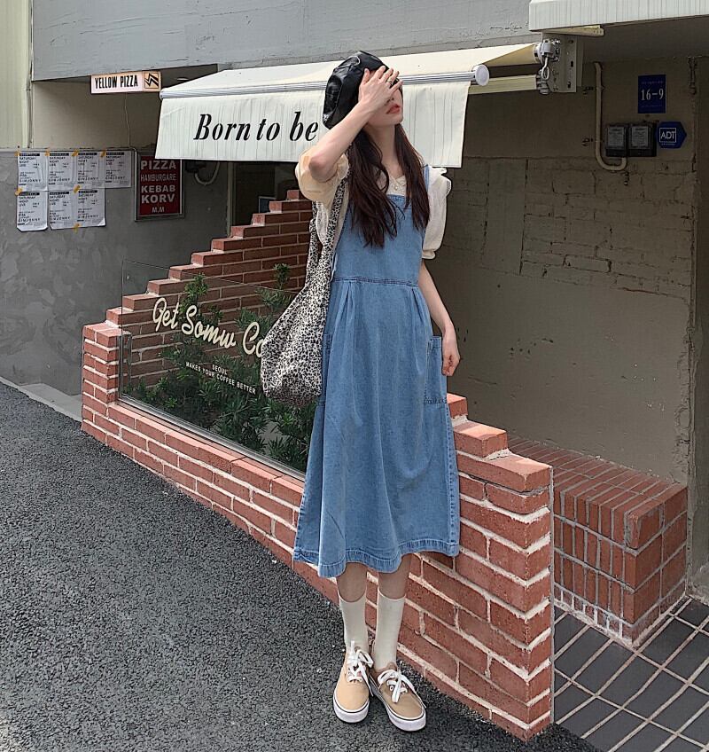 サマースタンダードスカート レトロ 夏物 YY-ファッション14083194246