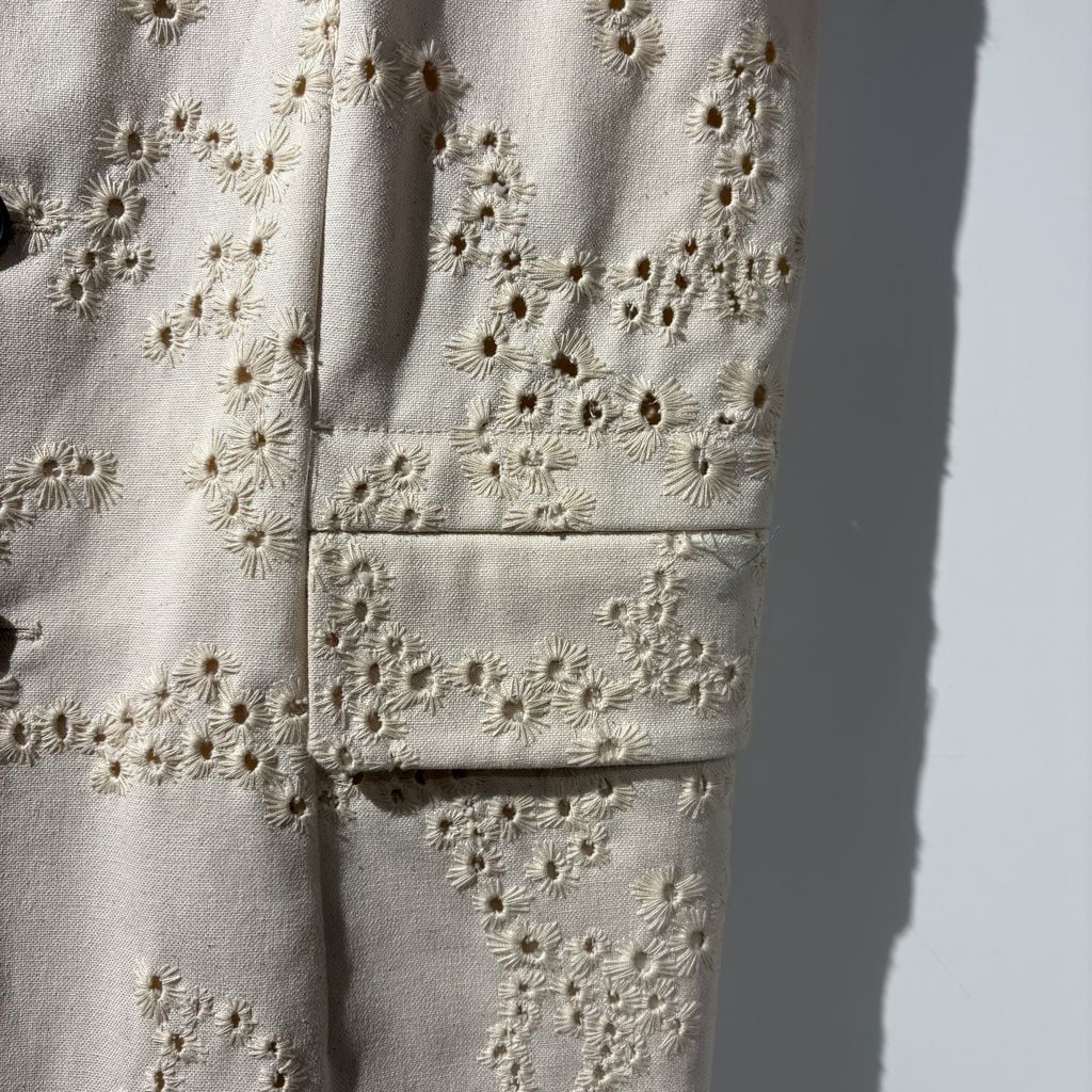 JIL SANDER ジルサンダー 19AW Cutwork Sleeveless Jacket