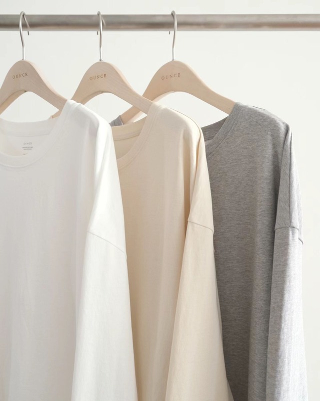 (予約) ounce / Sunday boxy mtm 3color