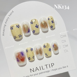 NK134 ネイルチップ サイズXS/S/M