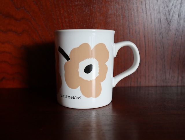 【S様ご予約商品】marimekko オールドマグ　Unikko ベージュ