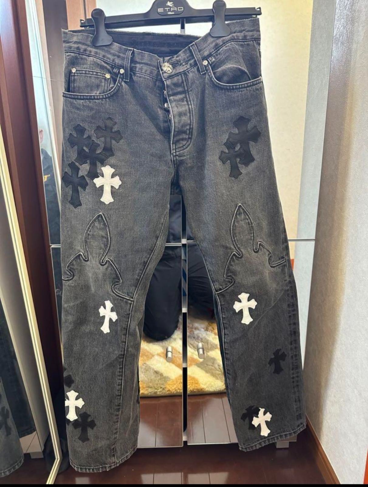 コインランドリーで洗濯済みChrome Hearts クロムハーツ　デニム　ジーパン