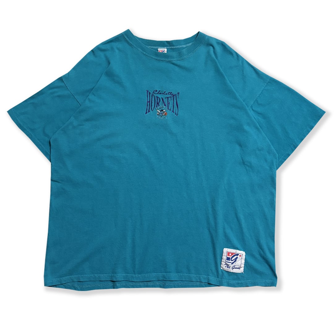 Charlotte Hornets Embroidered T-Shirt. THE GAME