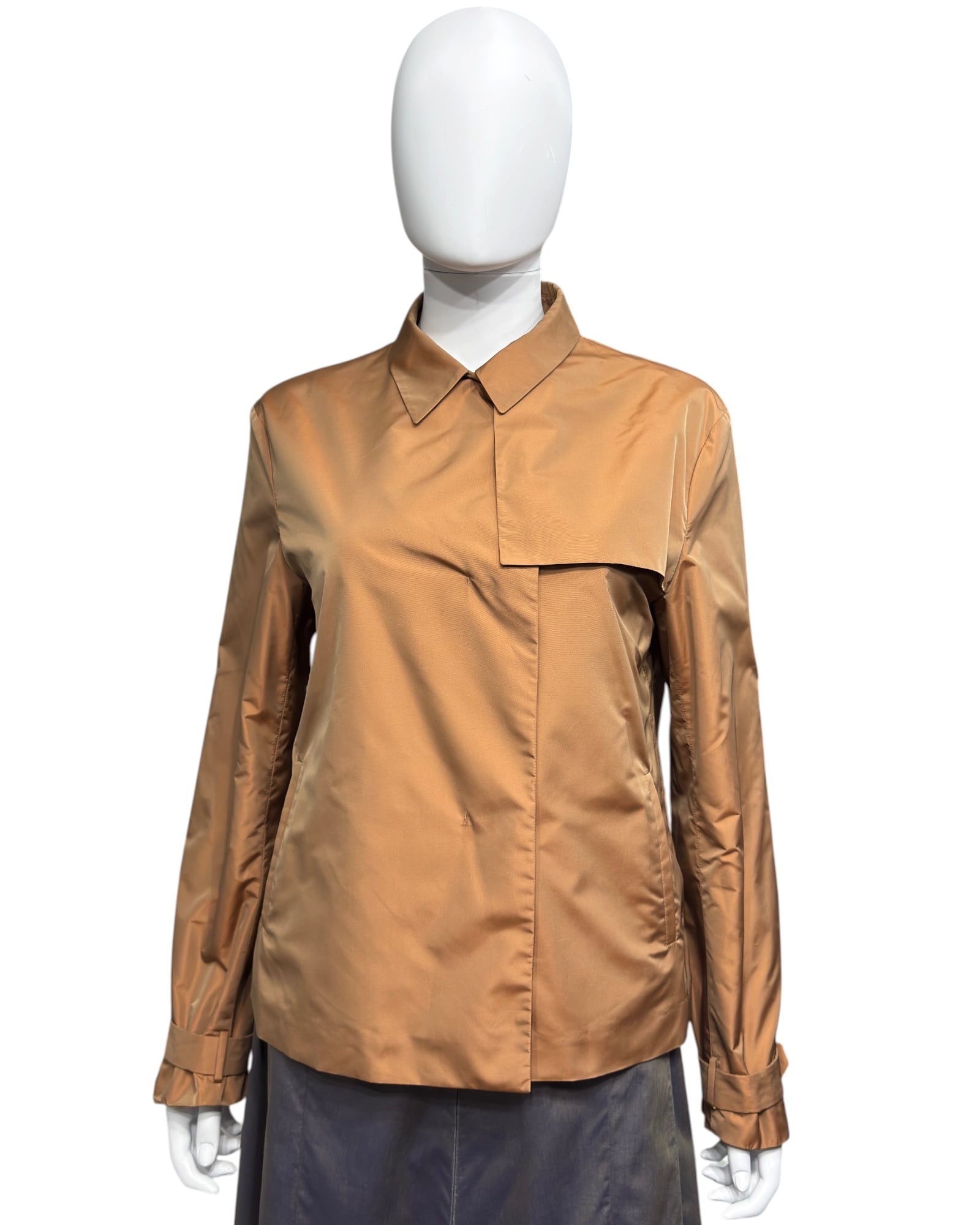 SS2007 JIL SANDER BY RAF SIMONS CROPPED TREACH COAT | ZSC